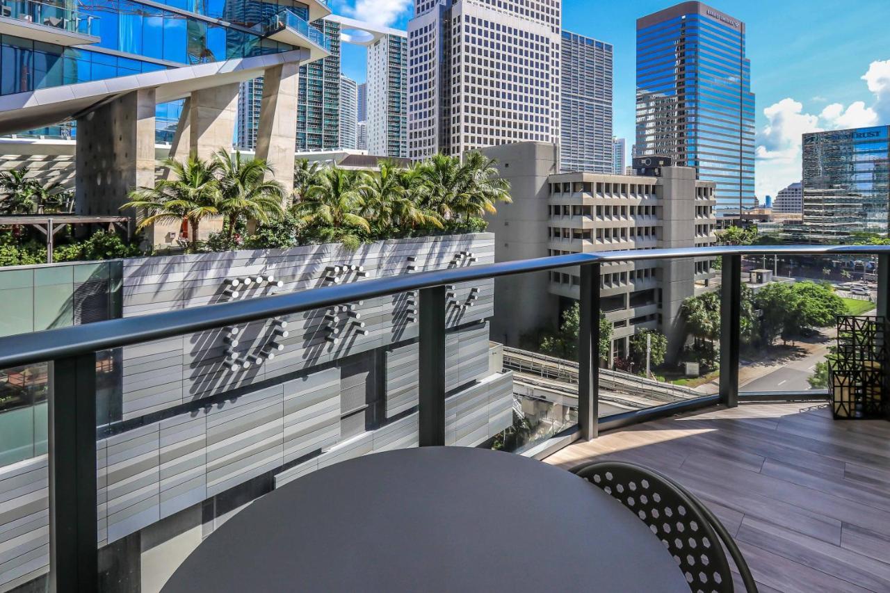 מיאמי Aluna Lux Suites At Sls Lux Brickell Building מראה חיצוני תמונה